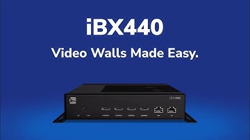 Introducing iBX440 – Video Walls Made Easy  | SpinetiX