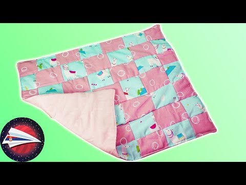 ŠIVENJE za bebe: ćebe za bebe / ostaci tkanine / patchwork ćebe za bebe / šivenje za početnike