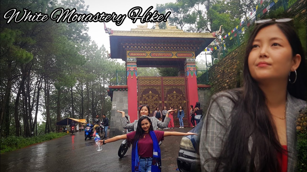 White Monastery Hike & Food Hunt With Nepali Gurung Keti! An Escape Into Nature!