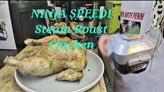 NINJA SPEEDI Steam Roast Chicken The perfect Sunday Lunch #roastchicken #crispyskin #delicious