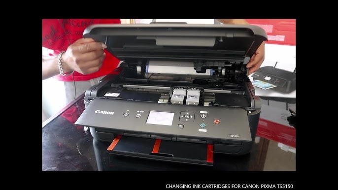 Canon Pixma TS3150/TS3151: How to Replace/Change Ink Cartridges