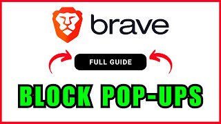 How to BLOCK Pop ups in Brave Browser app | Full Guide screenshot 3
