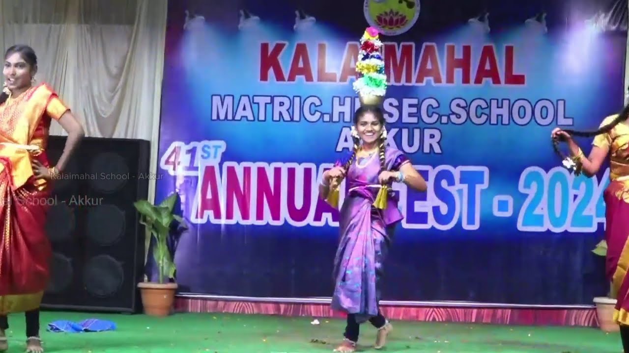 Aadi Vanthen Aadi Vanthen - Dance Performance - 41st Annual Fest 2024 - Kalaimahal School - Akkur