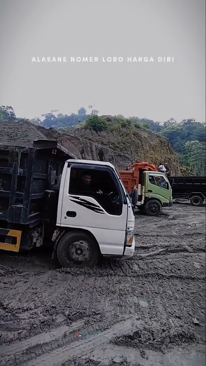 story wa 30 detik PERJUANGAN SOPIR dump truk di tambang nguneng #shorts #sopirtruk #perjuangan