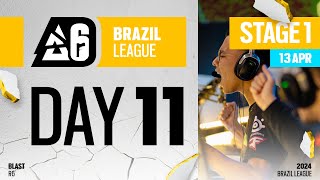 BLAST R6 | Brazil League 2024 - Stage 1 - Day 11