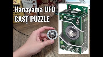 Hanayama UFO Metal Puzzle Hints - Tips and Tricks to get started