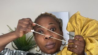 How To Quick Gele Using Rubber Band