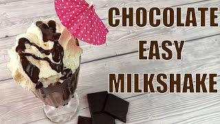 CHOCOLATE MILKSHAKE RECIPE: EASY MILKSHAKE AT HOME: 108VEG RECIPES видео