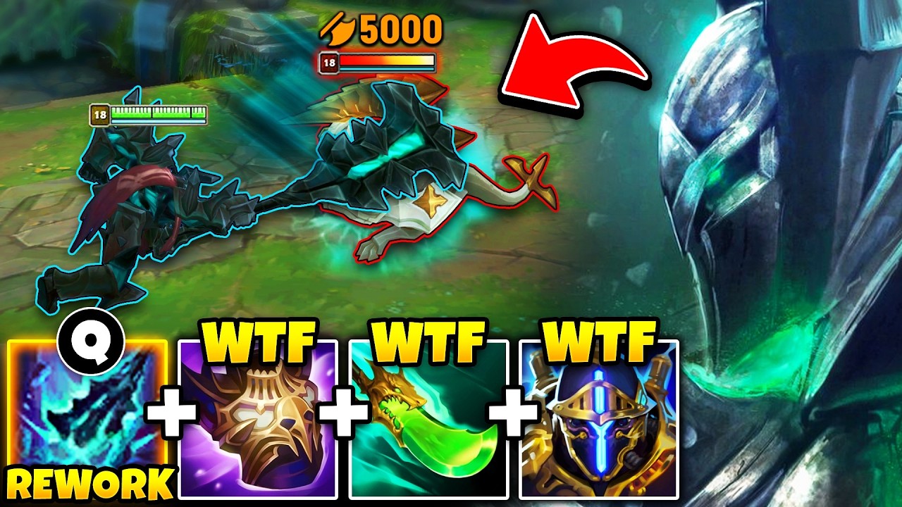 So I guess Mordekaiser is an AD Champion now... (NEW REWORK)
