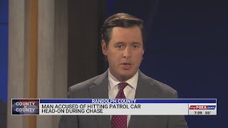 Man arrested after hitting Randolph County patrol vehicle head on, sheriff's office says
