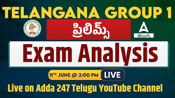 TSPSC Group 1 Prelims Paper Analysis 2023 | Group 1 Exam Analysis 2023 | TSPSC Group 1 2023 Analysis