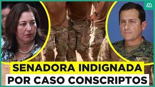 "Degradar a los que cometieron un delito": Senadora Vodanovic emplaza a las autoridades militares