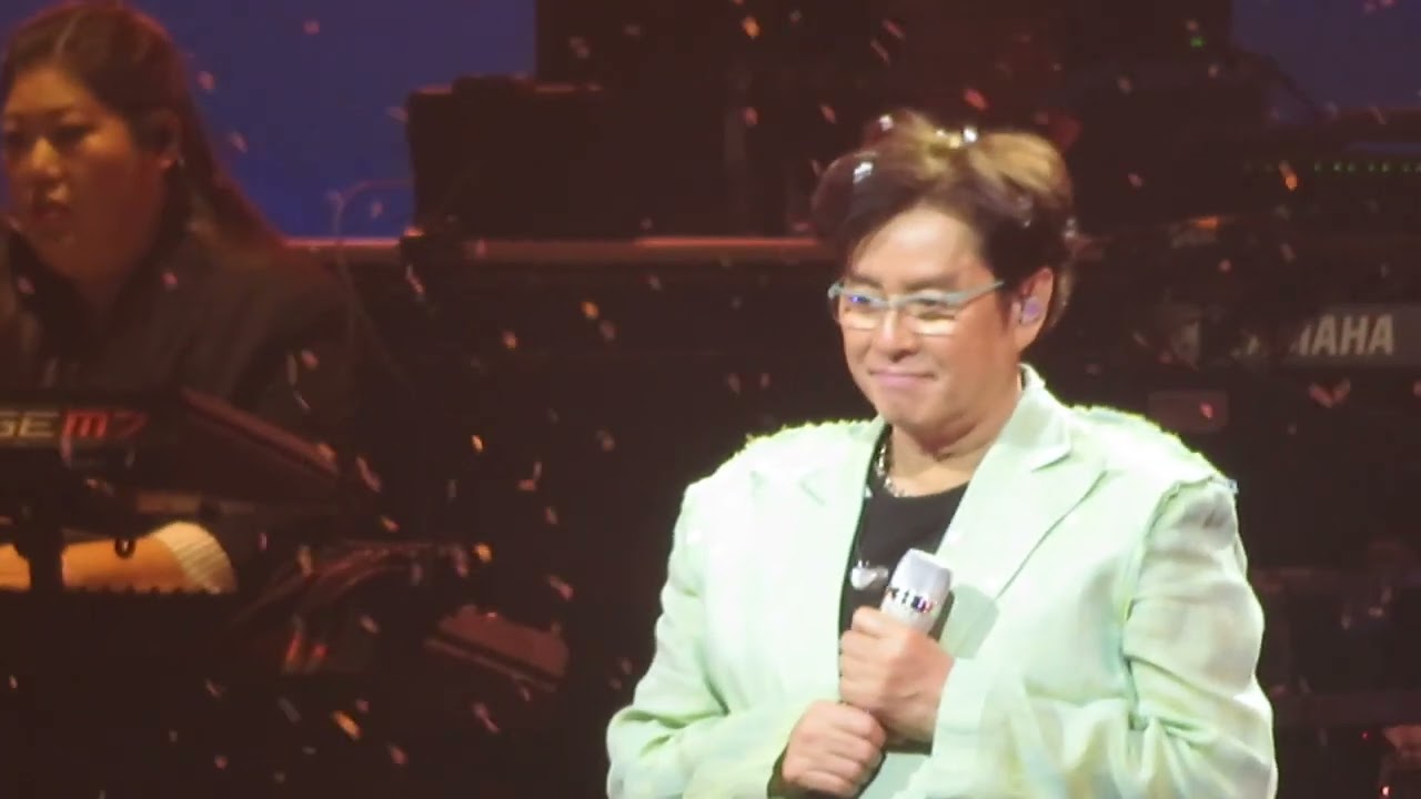 背向我煮麺 講不出再見 譚詠麟澳門經典演唱會 Alan Tam Singing in Macau live 最後 encore 