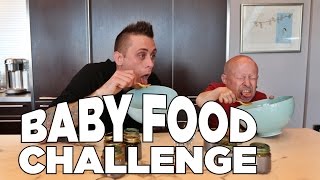 Baby Food Challenge with Roman Atwood and Verne Troyer