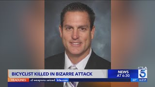 Cyclist hit, then stabbed to death identified as a Laguna Beach doctor