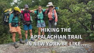 What it is like to hike the Appalachian Trail in NY