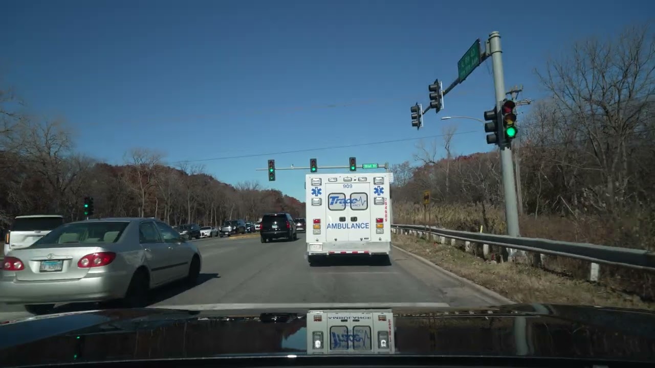 Tinley Park to Crestwood 4K Illinois POV ASMR Drive (No Talk, No Music)