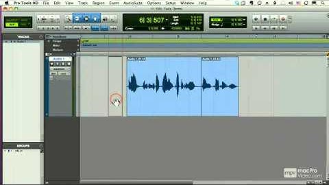 Pro Tools 8 101 - Creating Crossfades