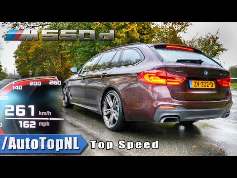 BMW M550d G31 | 0-261KMH 0-162MPH | ACCELERATION TOP SPEED & LAUNCH CONTROL by AutoTopNL