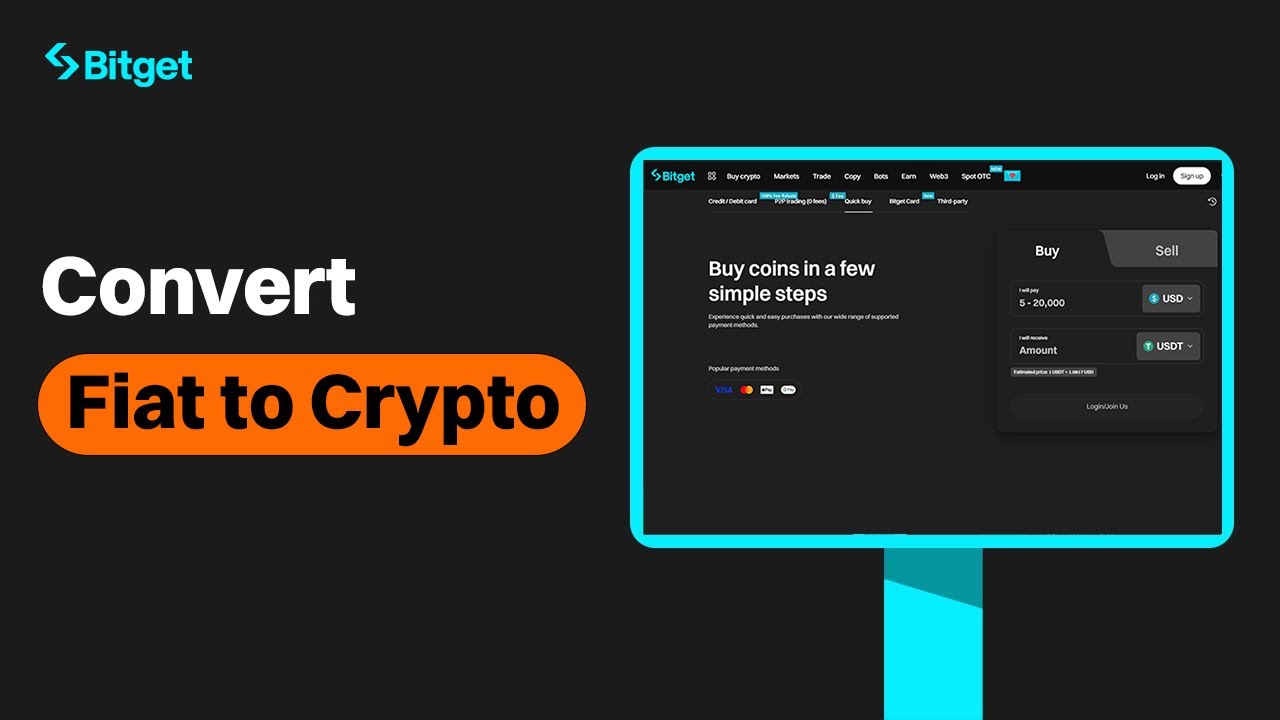 Seamlessly Buy Crypto With Fiat on Bitget