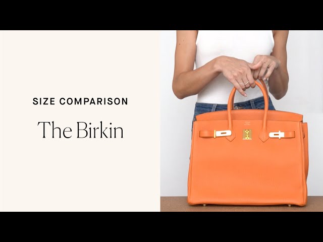 THE ULTIMATE #birkin review #hermesbirkin Birkin size comparison!! #he, birkin bag