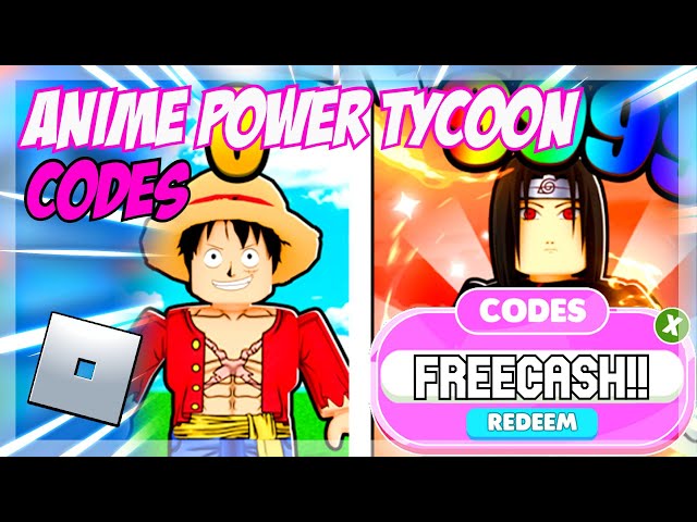 ALL NEW *WORKING* CODES FOR ANIME POWER TYCOON 2022! ROBLOX ANIME POWER  TYCOON CODES 