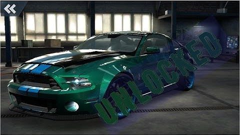 unlock ford shelbi(gt500) snoop dogg @nfsnolimits