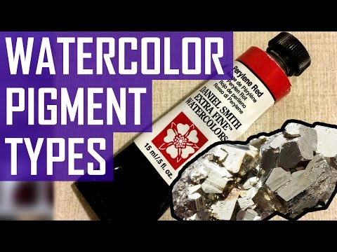 Watercolors Explained | Natural, Synthetic, Organic & Inorganic | The Paint Show 3