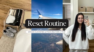 DAILY VLOG: Reset Routine, Packing for a Trip, Furniture Updates