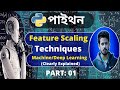 Machine Learning (Bengali) | Feature Scaling Techniques in Machine &amp; Deep Learning (PART-1)