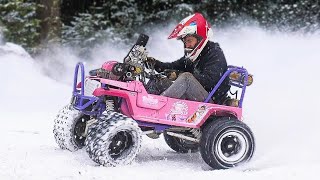 Super Charged Barbie Jeep Makes 15 PSI