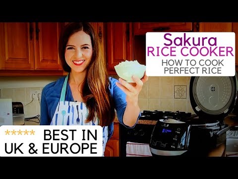 How To Cook Perfect White Rice In The Sakura Rice Cooker With Ceramic Bowl