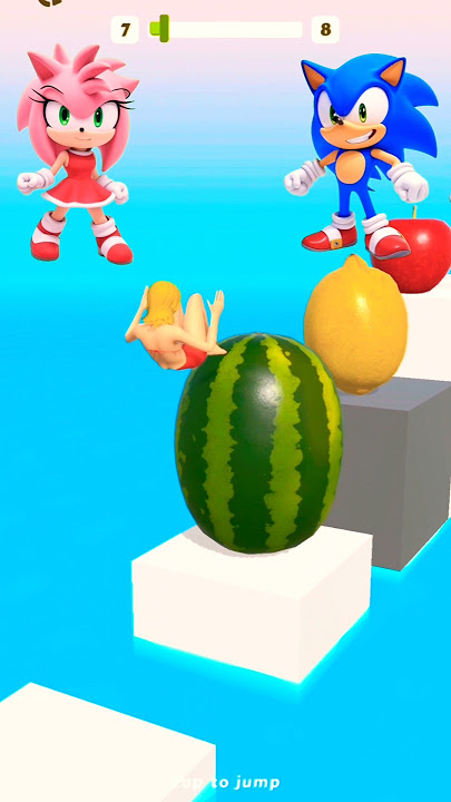 HELP! PINK SONIC IS IN INSANE MISSION?! 😨💨🔥 SONIC 3D #gaming #shorts #shortfeed #viralshorts
