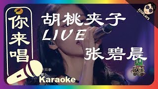 (你来唱) 胡桃夹子 LIVE 张碧晨 歌手2017 伴奏／伴唱 Karaoke 4K video