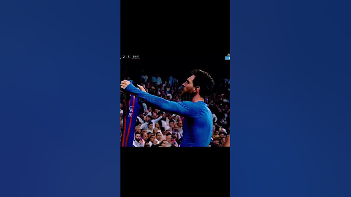 Cuando Messi le mostró la camiseta al Bernabeu
