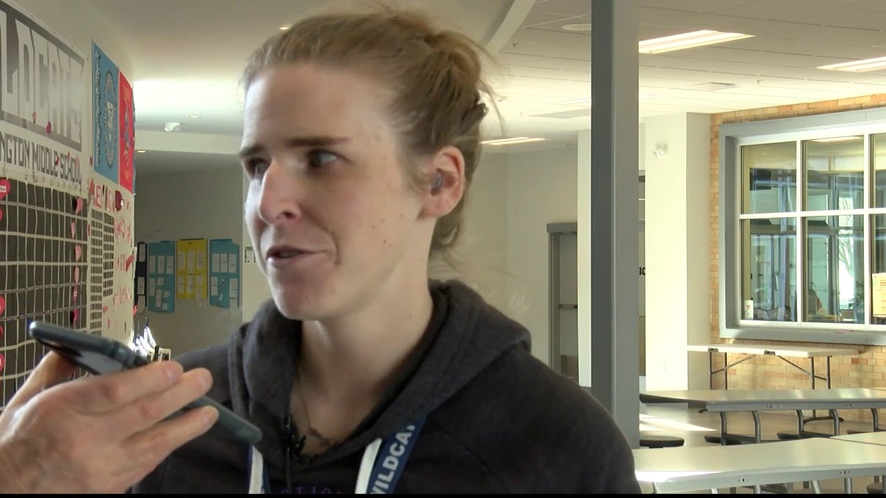 Washington Middle School teacher honored with award - YouTube
