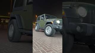 Jeep Wrangler in Action 🛞 KMC Wheels Upgrade | Formula Tyres Dubai