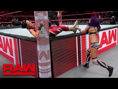 Sasha Banks vs. Bayley - Winner Earns the Final Place on Team Raw: Raw, Nov. 12, 2018