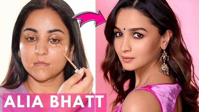 Recreating Alia Bhatt's 3-Step Glow Makeup! 