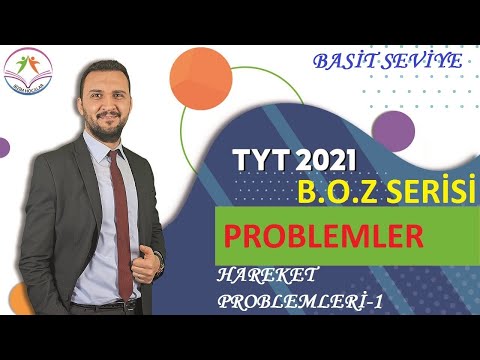 HIZ HAREKET PROBLEMLERİ-1 BASİT SEVİYE (9.SINIF)(TYT-MSÜ-DGS)