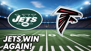 ✈️NY Jets Beat Falcons 27-24!
