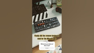 Case Mod for #MicroFreak! #synth #arturia #mod #case #keyboard #dawless #music #synthtube #sound