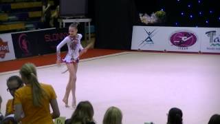 Bubenshchikova Anna (RUS) 1999  hoop  Miss Valentine 2014 Qual