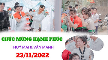 ĐÁM CƯỚI DÂN TỘC THÁI SƠN LA NHIỀU THỨ HAY LẮM LVQ “ THUÝ MAI & VĂN MẠNH “ TẠI BẢN TRA - PÚNG TRA