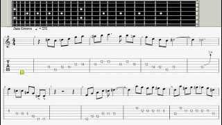 Wolfgang Muthspiel - Jackson's Pocket (Part of Intro &amp; Melody Tablature)