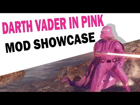 My Pink Darth Vader mod for Star Wars Battlefront 2