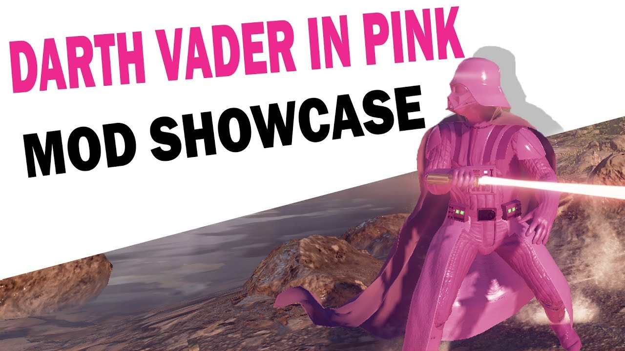 玩家打造 星際大戰戰場前線2 Mod 粉色達斯維達打臉ea Mod Steamxo
