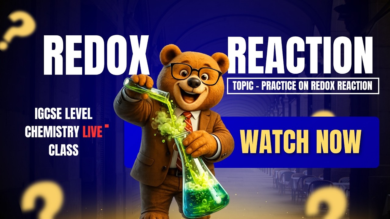 REDOX REACTION | Keddy Edtech | Cambridge Online Tuition for Grade 6 to A-Level | Learn Smarter