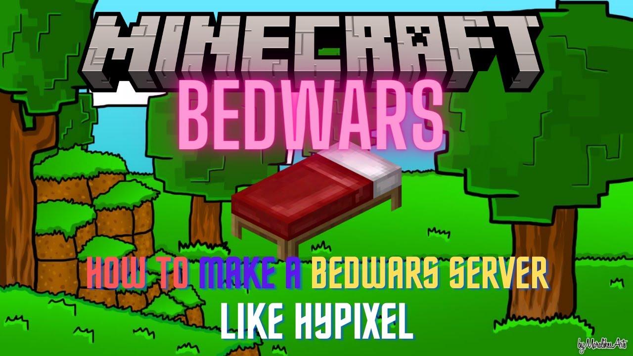 BedWars Recreated in Minecraft (24/7 Aternos Server) Minecraft Server