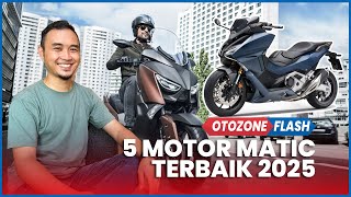 Daftar 5 Motor Matic Terbaik Tahun 2025, Honda Forza 750 Cocok Buat Touring